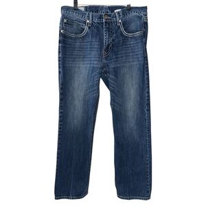 John B. Stetson 1312 Modern Straight Leg Jeans men’s sz 35 x 32 cotton